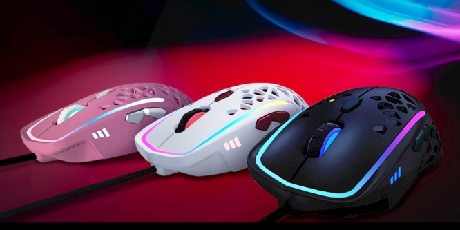 Zephyr Gaming Maus mit Lüfter Farbauswahl