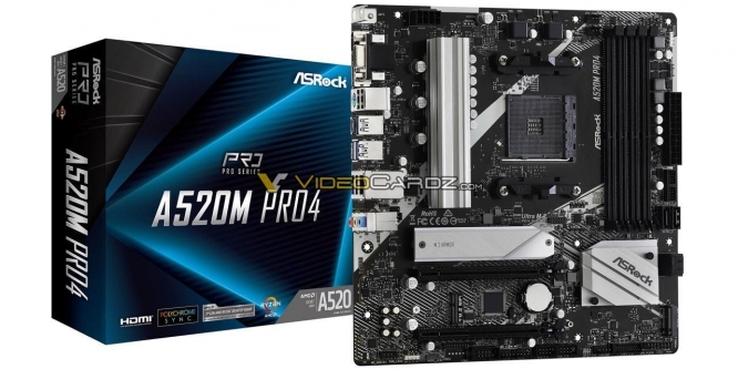 Für Ryzen 3000: A520-Motherboards im Anmarsch - erste Bilder zeigen Asrock-Platinen (1)