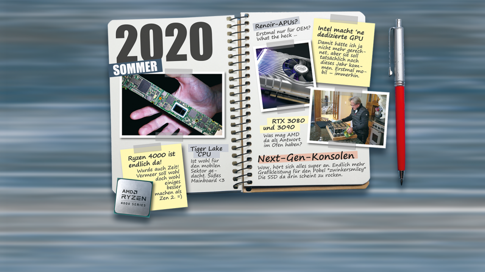  Hardware-Ausblick 2020: Ryzen 4000, Desktop-Renoir, Raytracing over 3000, Big Navi, Intel-Grafik