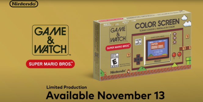 Nintendo Game and Watch Super Mario Bros. 01