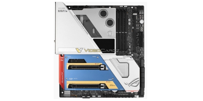 ROG Maximus XII Extreme: Asus' Z490-Topmodell als Gundam-Edition mit Wakü-Block für Anime-Fans (1)