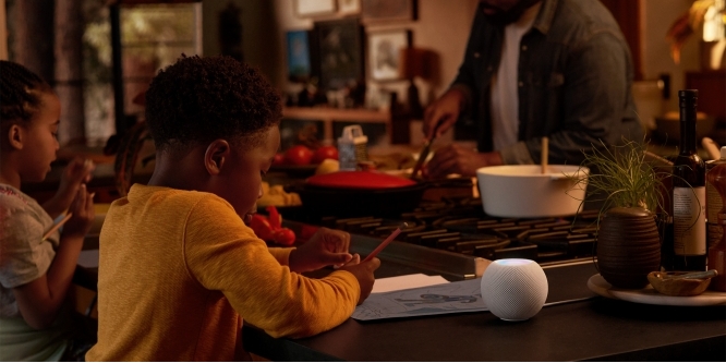 Apple homepod mini kitchen 10132020