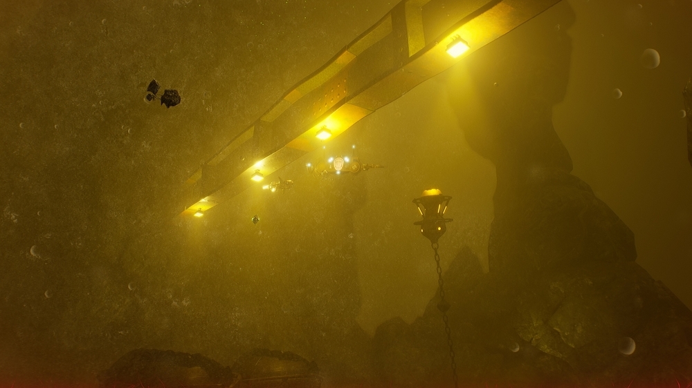 Aquanox Deep Descent im Techniktest: Sehenswertes Unterwasser-Ballern mit Unreal Engine 4