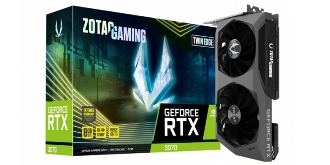 Geforce RTX 3070: Zotac präsentiert bisher kleinstes Custom-Design "Twin Edge" (1)