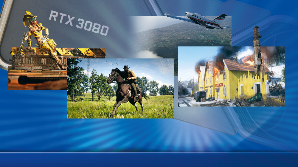 Geforce RTX 3080: Was bringt PCI-Express 4 im Flight Simulator und anderen Spielen?