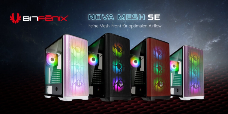 BitFenix Nova Mesh SE Midi Tower Modellversionen