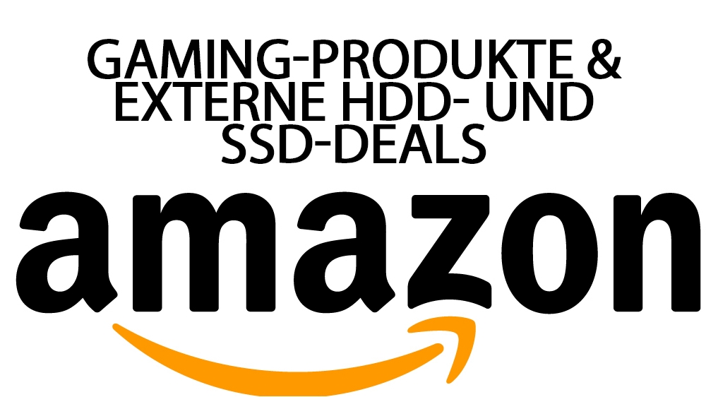 Black Friday Woche: Gaming-Produkte + externe Festplatten & SSDs bei Amazon zu Megapreisen