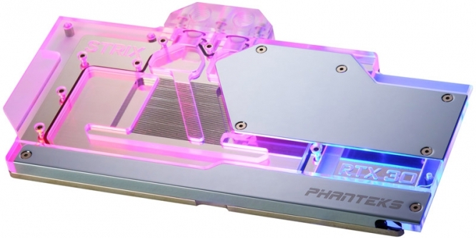 Für Asus RTX 3080 und 3090 ROG Strix: Wasserkühler Phanteks Glacier G30 Strix (8)