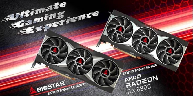 Radeon RX 6800 (XT): Auch Biostar bietet nun das Referenzdesign an