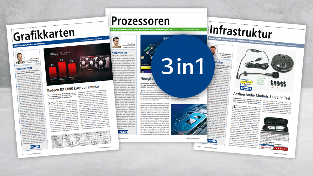  Leistungs-Index CPU und GPU, Antlion Audio Modmic 5 USB, LG Gram 17 und Acer X38P im Test