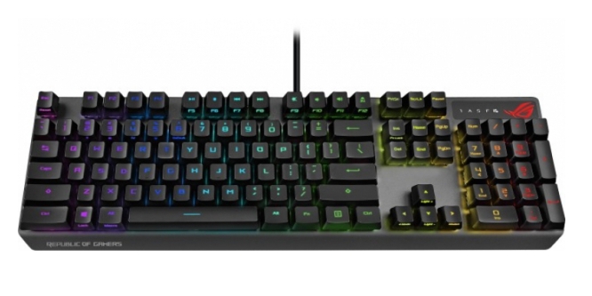 Asus ROG Strix Scope RX: Tastaturneuauflage mit optisch-mechanischen Switches (5)