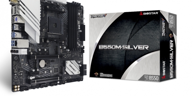 Biostar B550M-Silver: Mikro-ATX-Board für Ryzen 5000 mit solider Ausstattung (1)