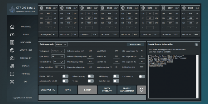 ClockTuner - Neue Version mit Ryzen 5000-Support, Hybrid OC-Modus und mehr