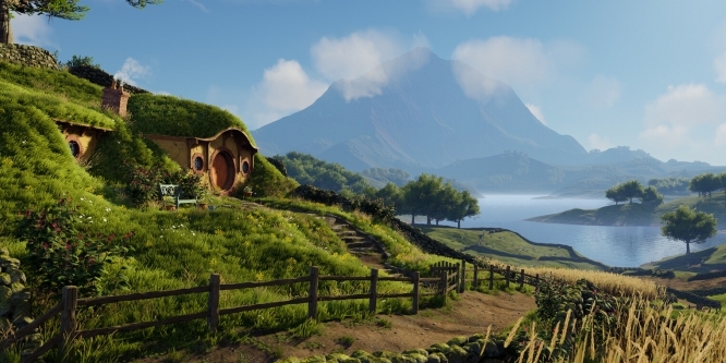 Unreal Engine 4: Fan baut atemberaubend schönes Auenland nach (1)
