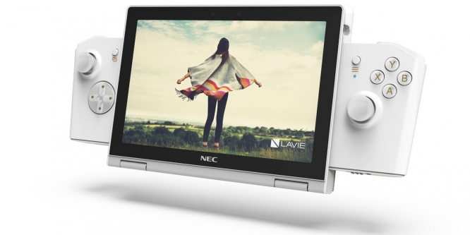 Lenovo NEC Lavie Mini mit Controller