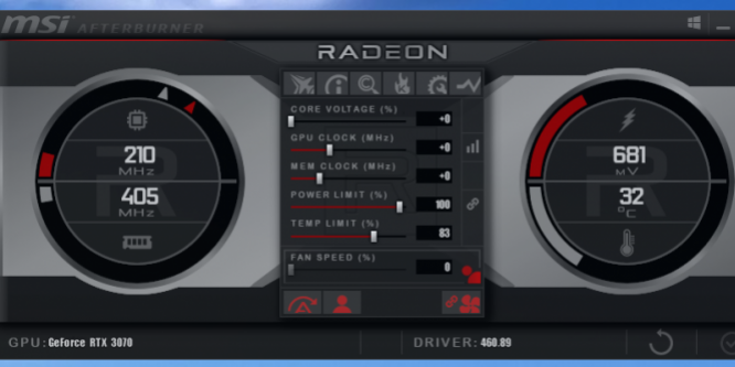 MSI Afterburner: Overclocking-Support für Radeon RX 6800 (XT) und 6900 XT hinzugefügt