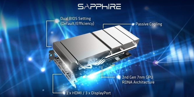 Radeon RX 5700 XT: Sapphire bringt passiv gekühlte GPRO X070