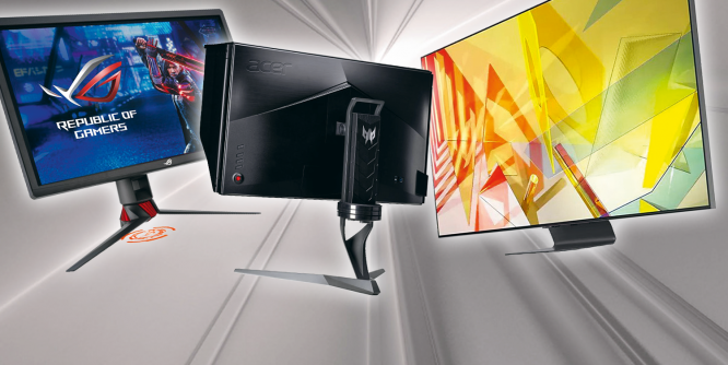 Die besten Monitore für Spieler bei PCGH Plus: Ultra HD mit 120 Hz, Ultrawide, bis zu 360 Hz und mehr