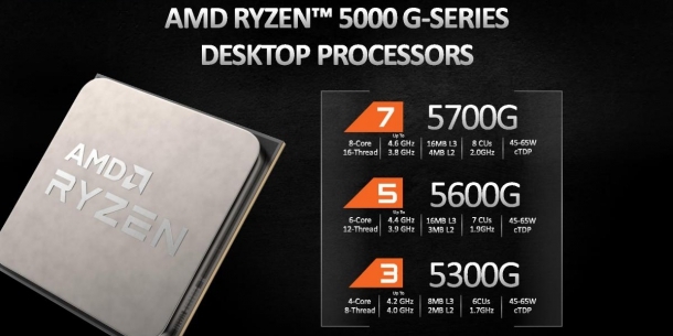 AMD Ryzen 3 5300G: Neue Quadcore-APU auf 5,6 GHz übertaktet