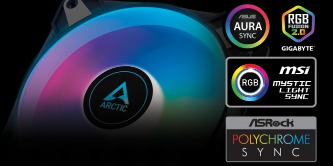 Arctic P12 PWM PST A-RGB 0dB: Semipassive Lüfter gegen Kühlungslärm (1)