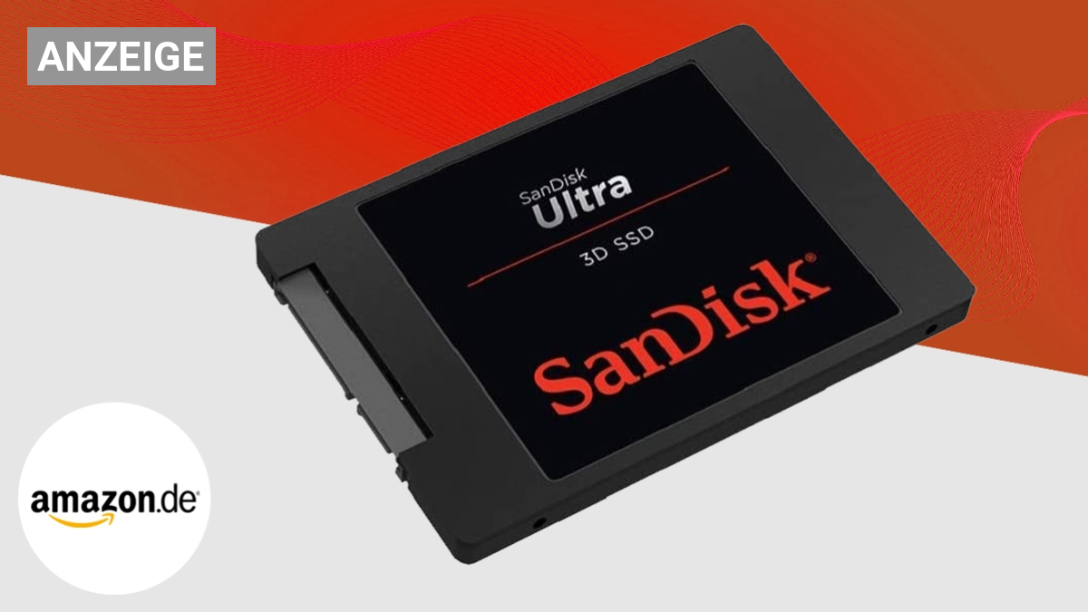 Sandisk Ultra 3D 2 TB: Beliebte SSD jetzt mit großem Preisvorteil