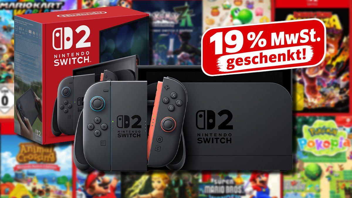 Switch 2 endlich wieder für unter 400 Euro: MediaMarkt schenkt 19 % ...