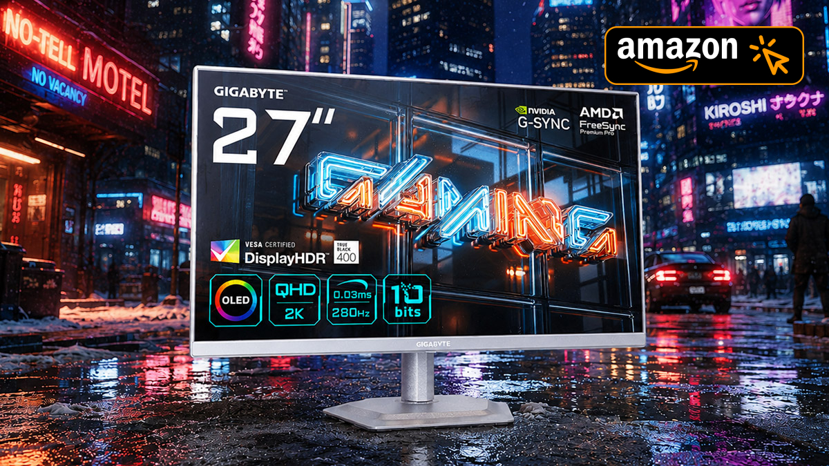 Ice Ice Tiefstpreis So G Nstig Ist Kein Anderer OLED Monitor Mit Mehr OLED Gaming Monitor Gigabyte MO27Q2A Ice 27 Zoll WQHD 280 Hz USB C Freesync Premium Pro G Sync Guenstig Kaufen Amazon Angebot Pcgh Artwork1 