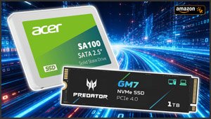 Prime Day 2026: Acer-SSDs bis 4 TB jetzt deutlich günstiger - NVME und SATA