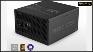 PCGH-Testsieger erstmals unter 100€ bei Amazon: NZXT C850 - geräuscharmes PC-Gaming-Netzteil (ATX 3.1) mit 850 Watt
