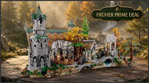 Lego Bruchtal deutlich günstiger: Eines der beeindruckendsten Herr-der-Ringe-Sets im frühen Prime-Day-Deal