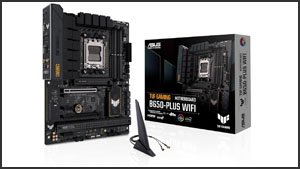 Asus TUF Gaming B650-PLUS WiFi Mainboard Sockel AMD AM5 (Ryzen 7000, ATX, PCIe 5.0, DDR5-Speicher, 14 Power Stages, USB 3.2 Gen 2x2 Typ-C, WiFi6, Aura Sync)