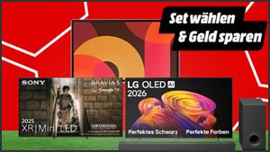 Fernseher und Soundbars bis zu 64% unter UVP: LG, Samsung, Sony & Co.