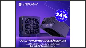 Endorfy PC-Netzteile bis zu 24% günstiger