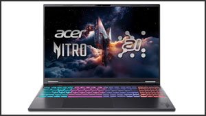 Acer Nitro 16S AI Gaming-Notebook (16 Zoll WQHD 180 Hz, Ryzen AI 9, RTX 5060, 32 GB RAM, 1 TB SSD, Windows 11 Home)