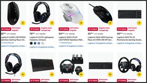 Logitech G Deals: Gaming-Zubehör bis zu 60% unter UVP
