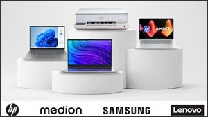 IT Hardware Woche: Notebooks, Drucker, Monitore und PCs bis zu 49% unter UVP