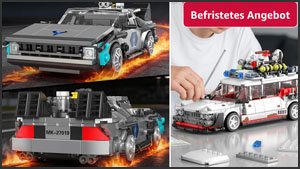 Mould Kings Zeitmaschine ist im Angebot: Doch andere Filmklassiker trifft der Lego-Rivale besser
