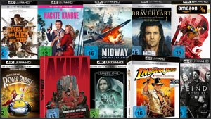 Heimkino ohne Kompression und Abo-Zwang: Viele 4K-Blu-rays jetzt bei Amazon reduziert