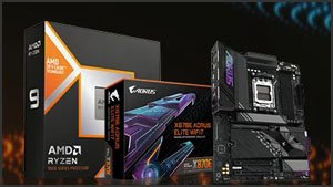 Bis zu 100 Euro sparen: AMD Ryzen 7 9800X3D oder Ryzen 9 9950X3D mit Gigabyte-Mainboard