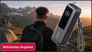 4.000 Verkäufe in 1 Monat: Vielseitige Anker Powerbank mit 165 Watt kurz zum Prime-Day-Preis