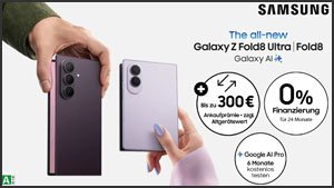 Jetzt vorbestellbar: Samsung Galaxy Z Fold8 (Ultra) / Z Flip8